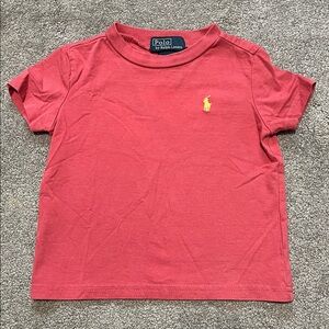Polo Ralph Lauren T-shirt 12 Months Coral